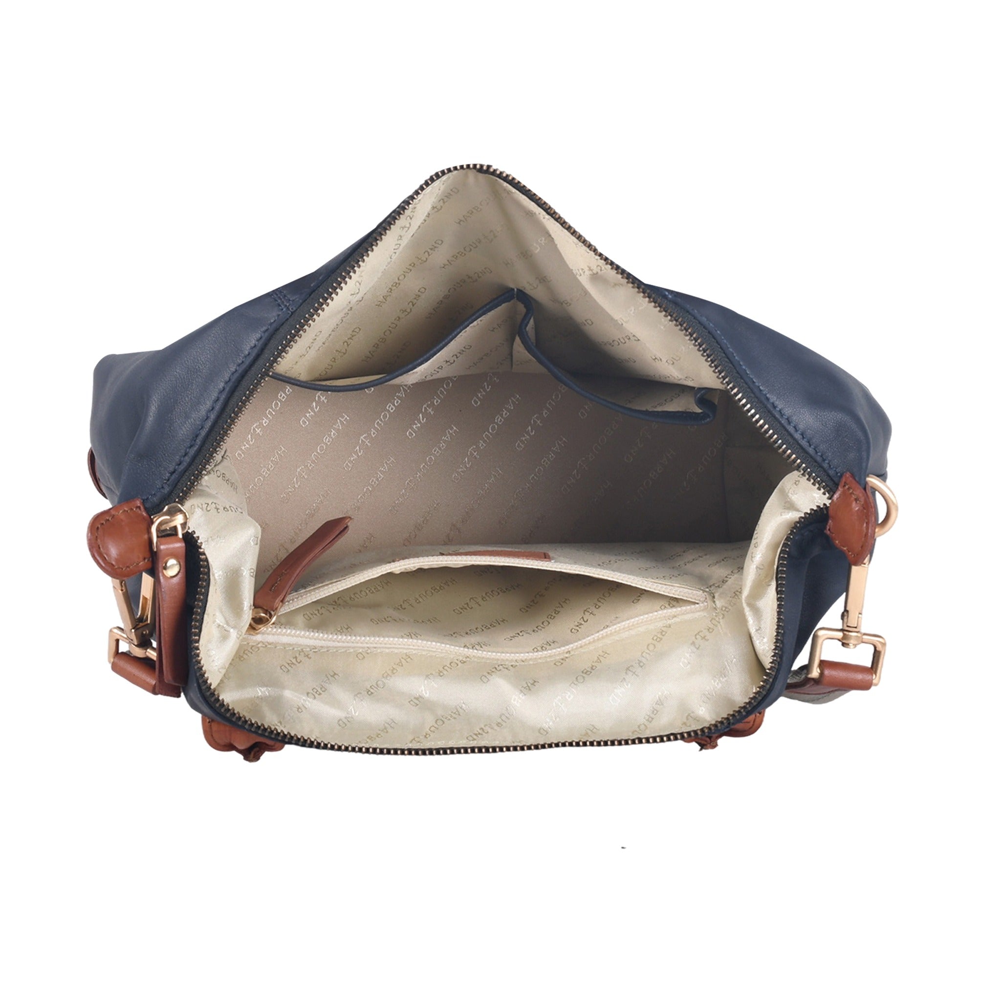 Harbour 2nd Kurzgrifftasche LUCIA M Lammnappaleder
