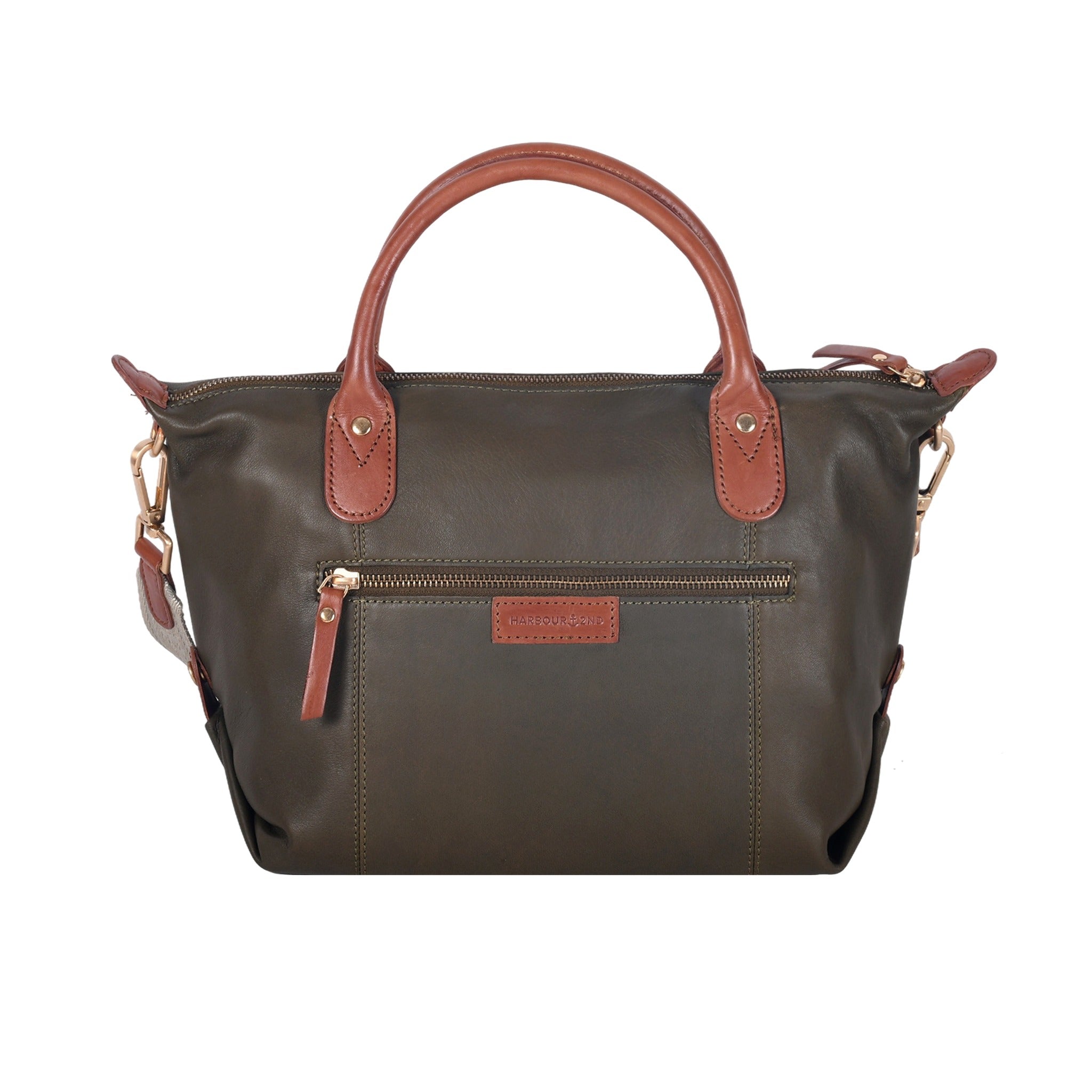 Harbour 2nd Kurzgrifftasche LUCIA M Lammnappaleder
