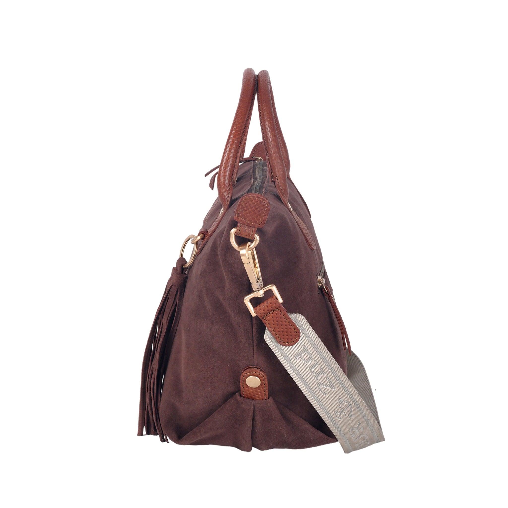 Hamled Kurzgrifftasche SOFIA M Velourleder