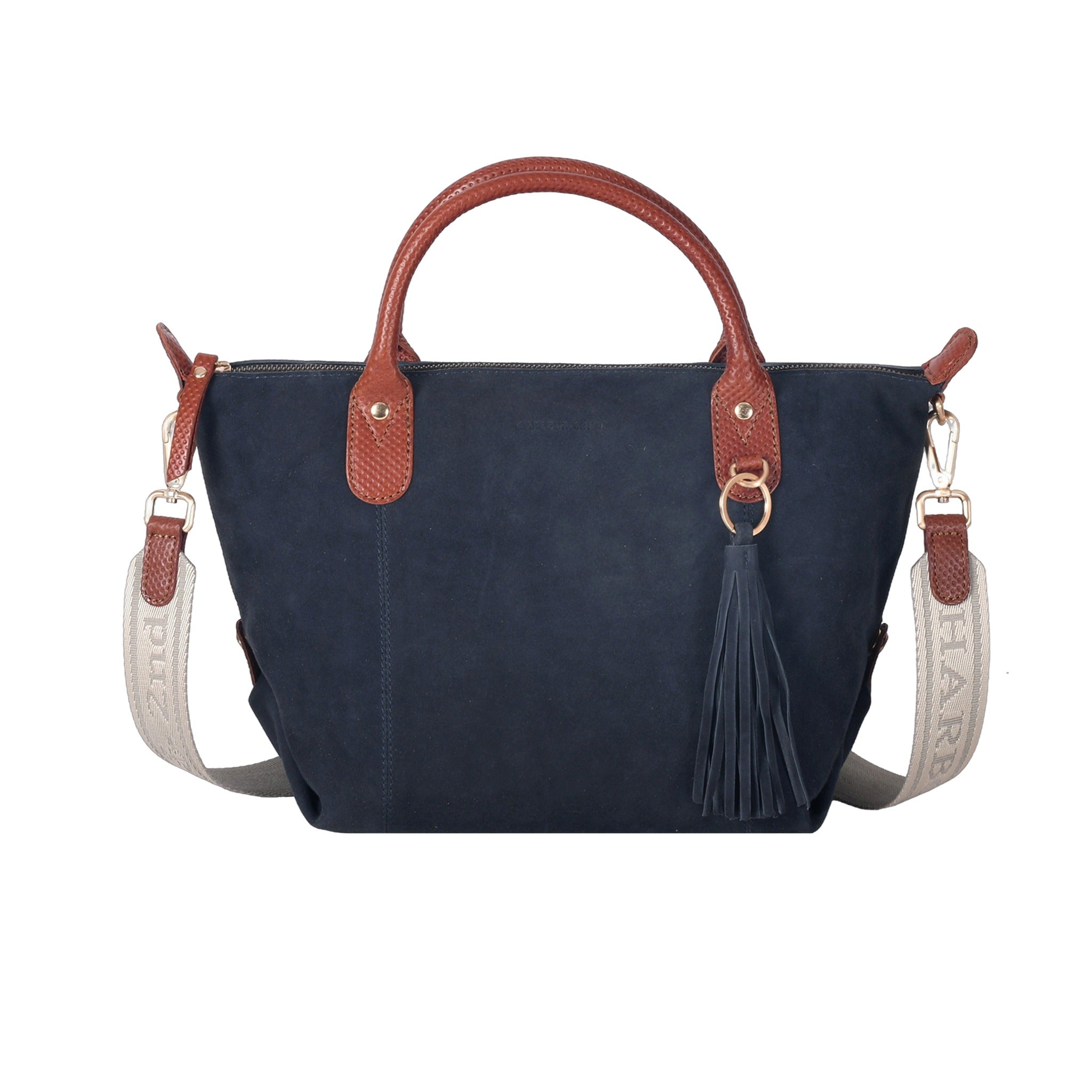 Hamled Kurzgrifftasche SOFIA M Velourleder