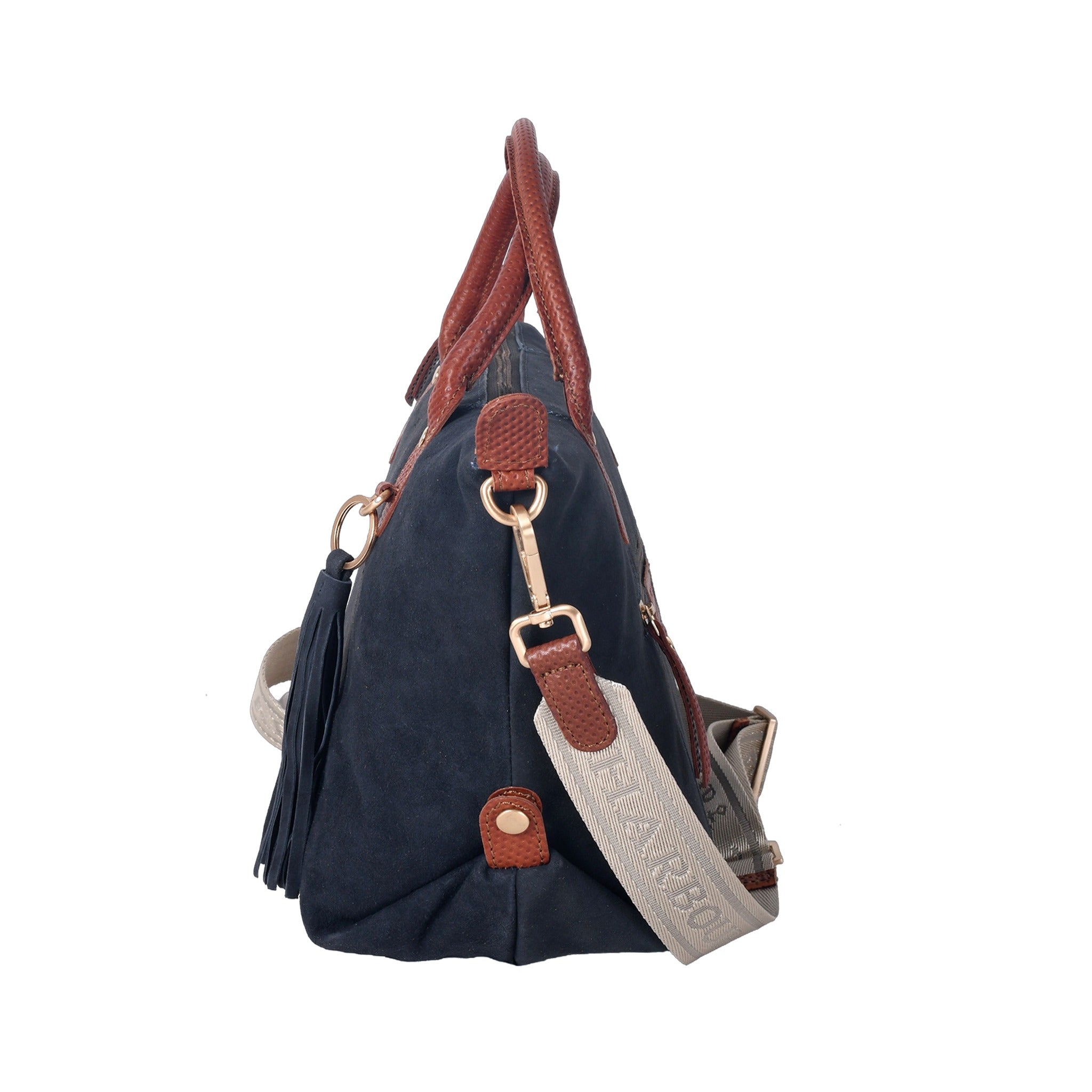 Hamled Kurzgrifftasche SOFIA M Velourleder