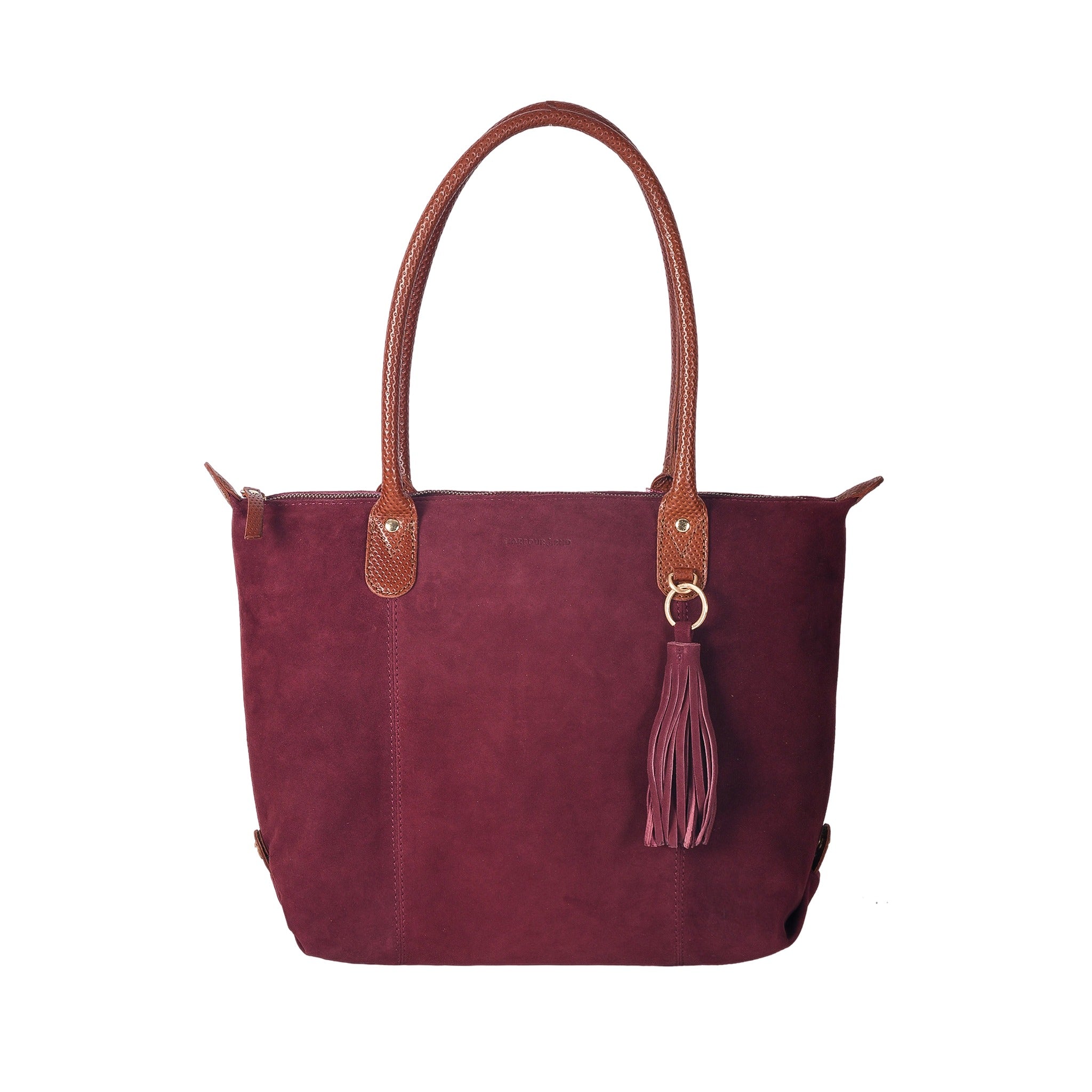 Hamled Shopper SOFIA L Velourleder