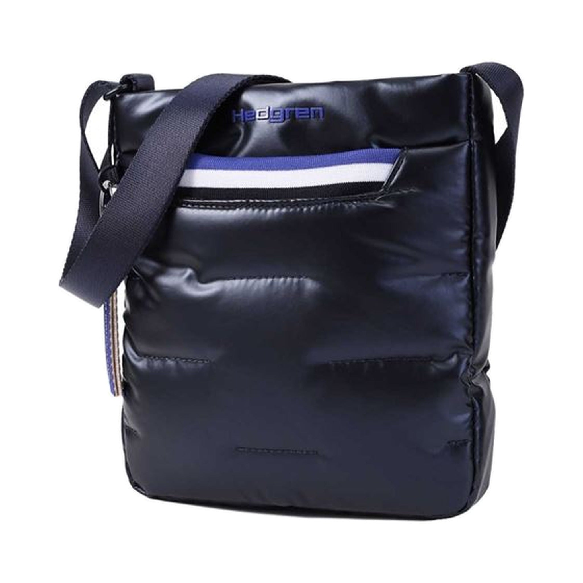 Hedgren CUSHY - FLAT VERTICAL CROSSOVER  PEACOAT BLUE