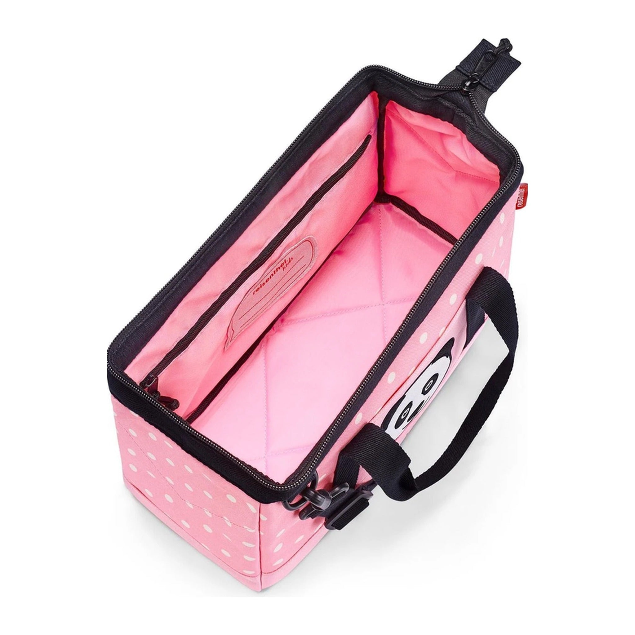 Reisenthel allrounder M  kids panda dots pink