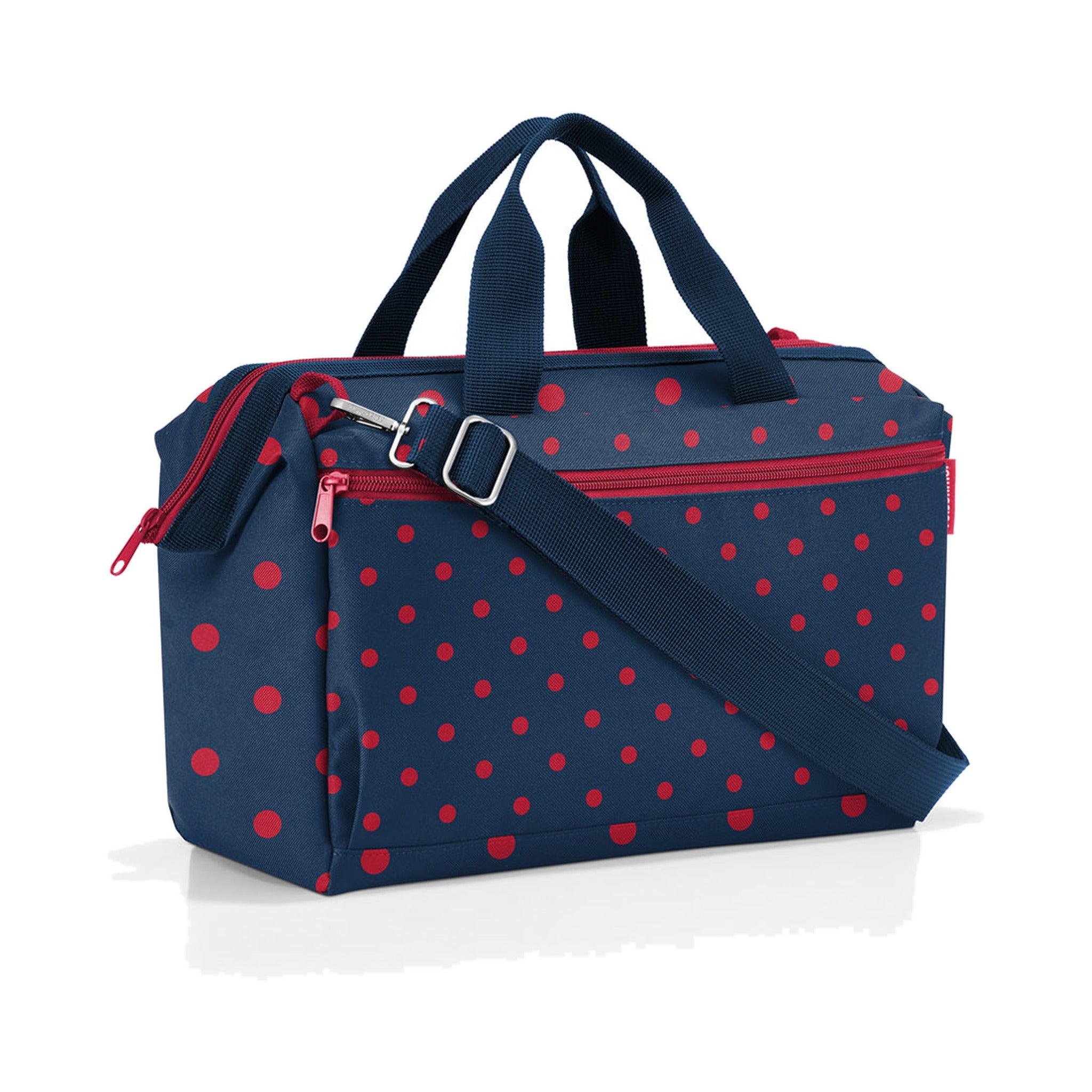 Reisenthel allrounder S pocket mixed dots red