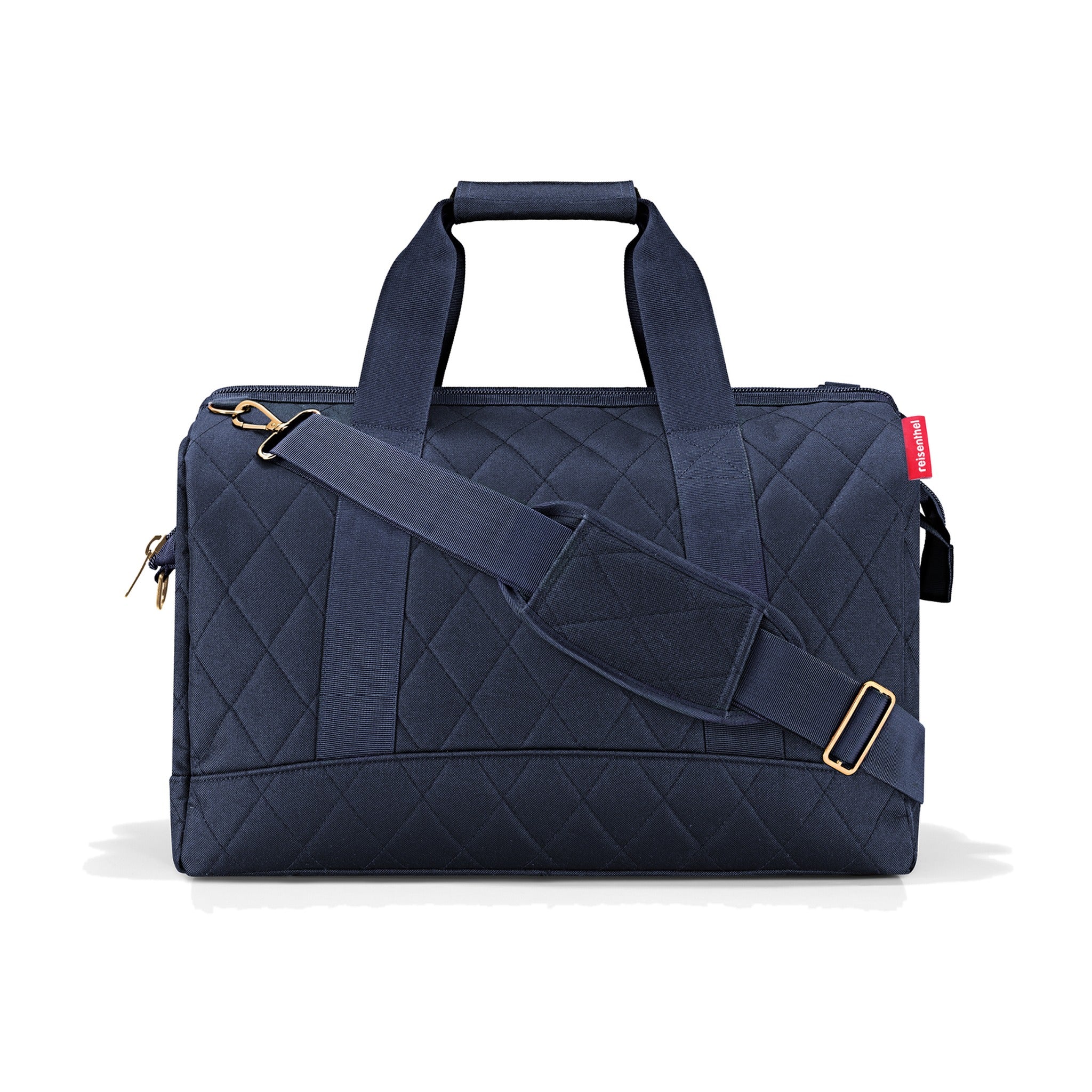 Reisenthel allrounder L rhombus midnight gold