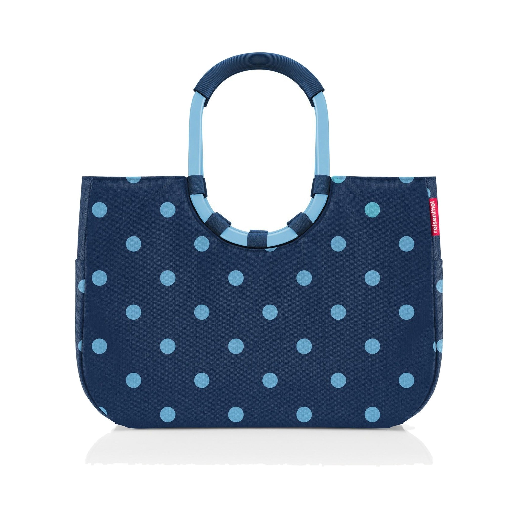Reisenthel loopshopper L frame mixed dots blue