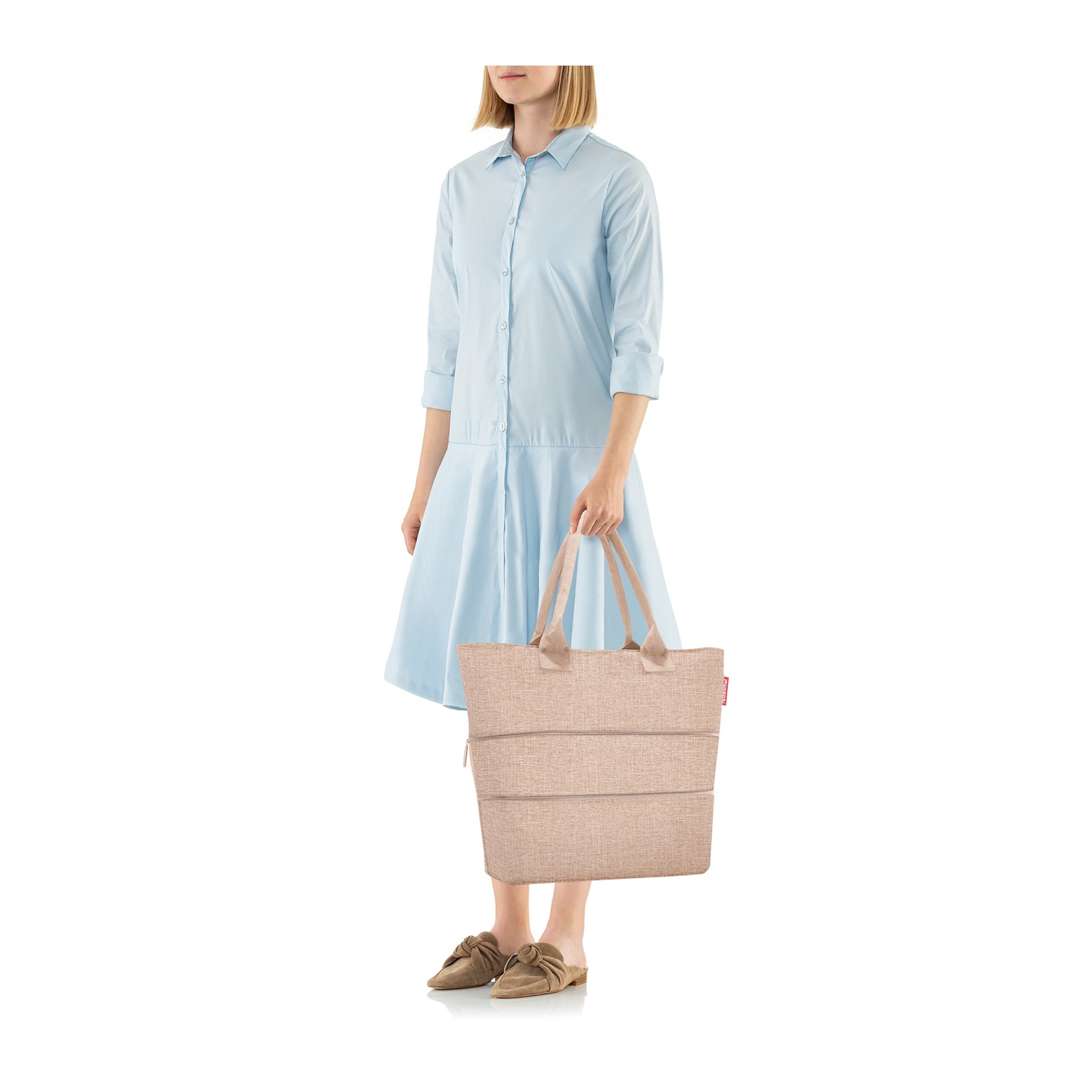 Reisenthel shopper e1 twist coffee