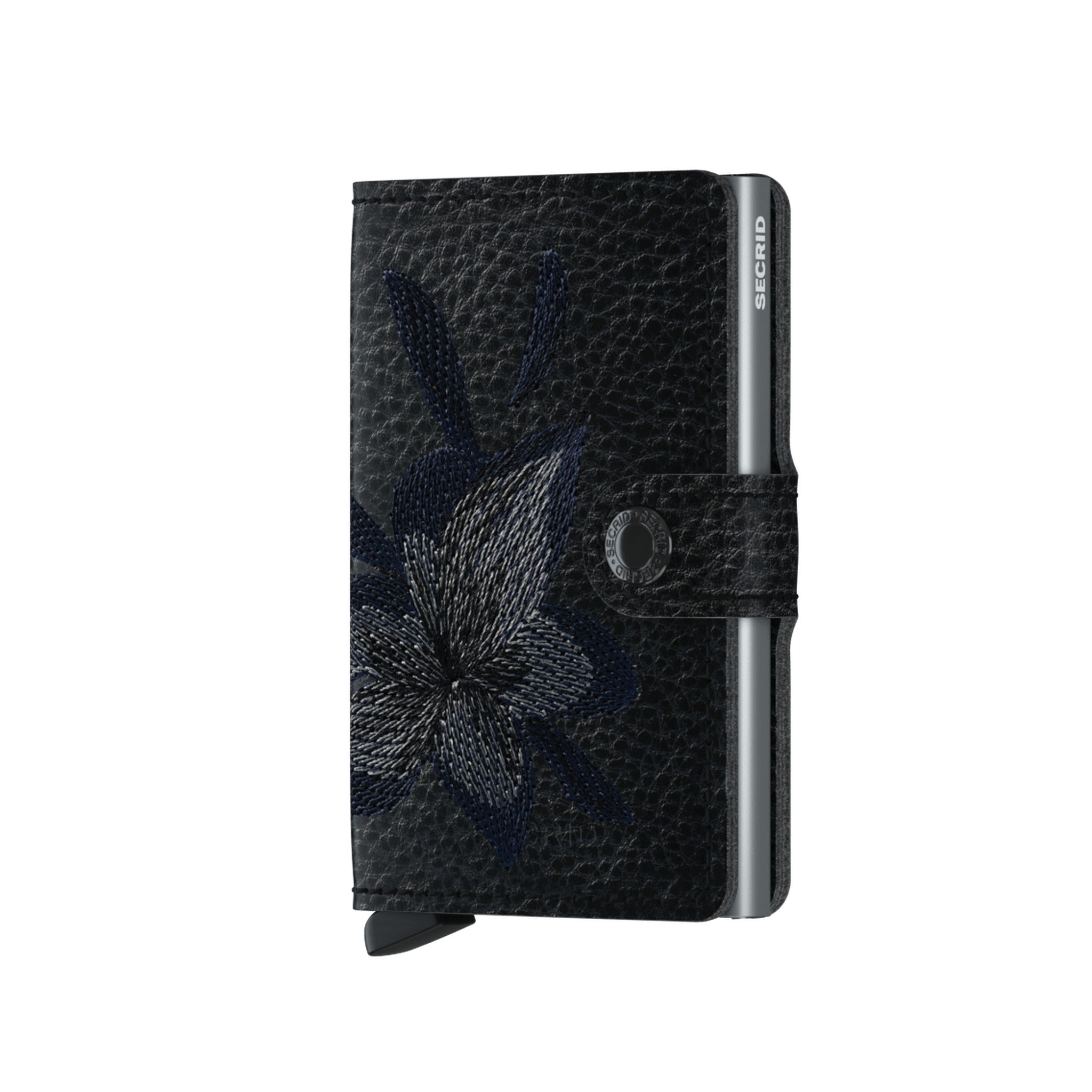 SECRID Miniwallet Stitch Magnolia Black